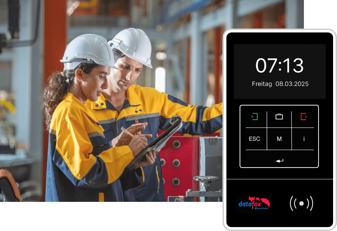 Punch-clock time tracking