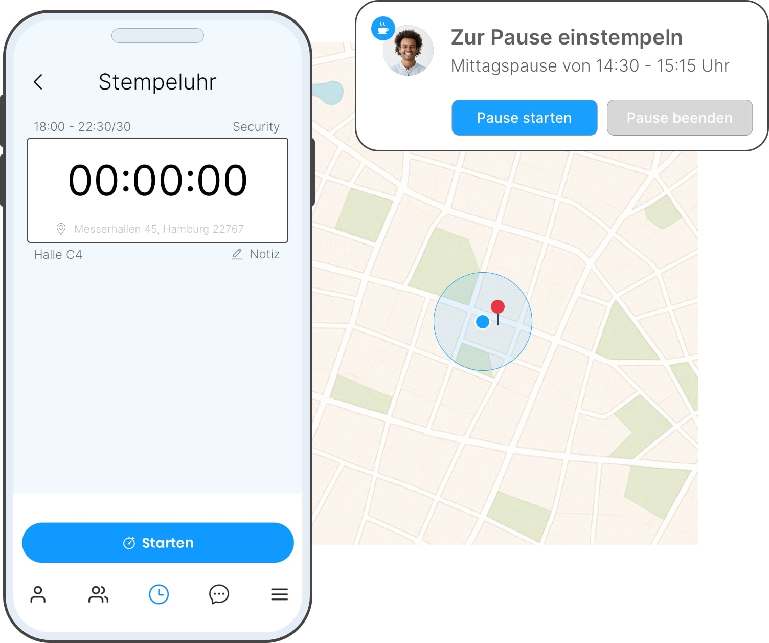 Präzise Zeiterfassung in der Gastronomie