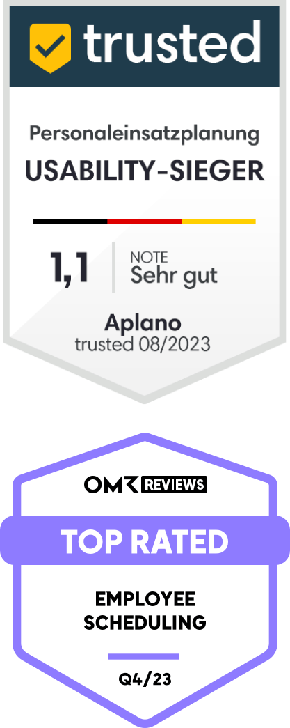 Aplano Trusted Badges