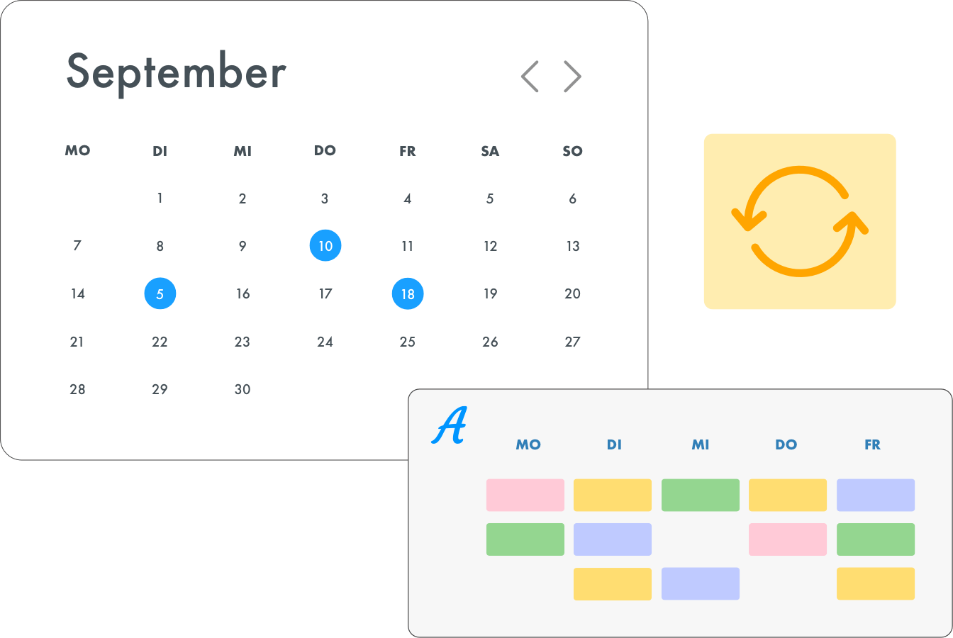 Calendar synchronisation