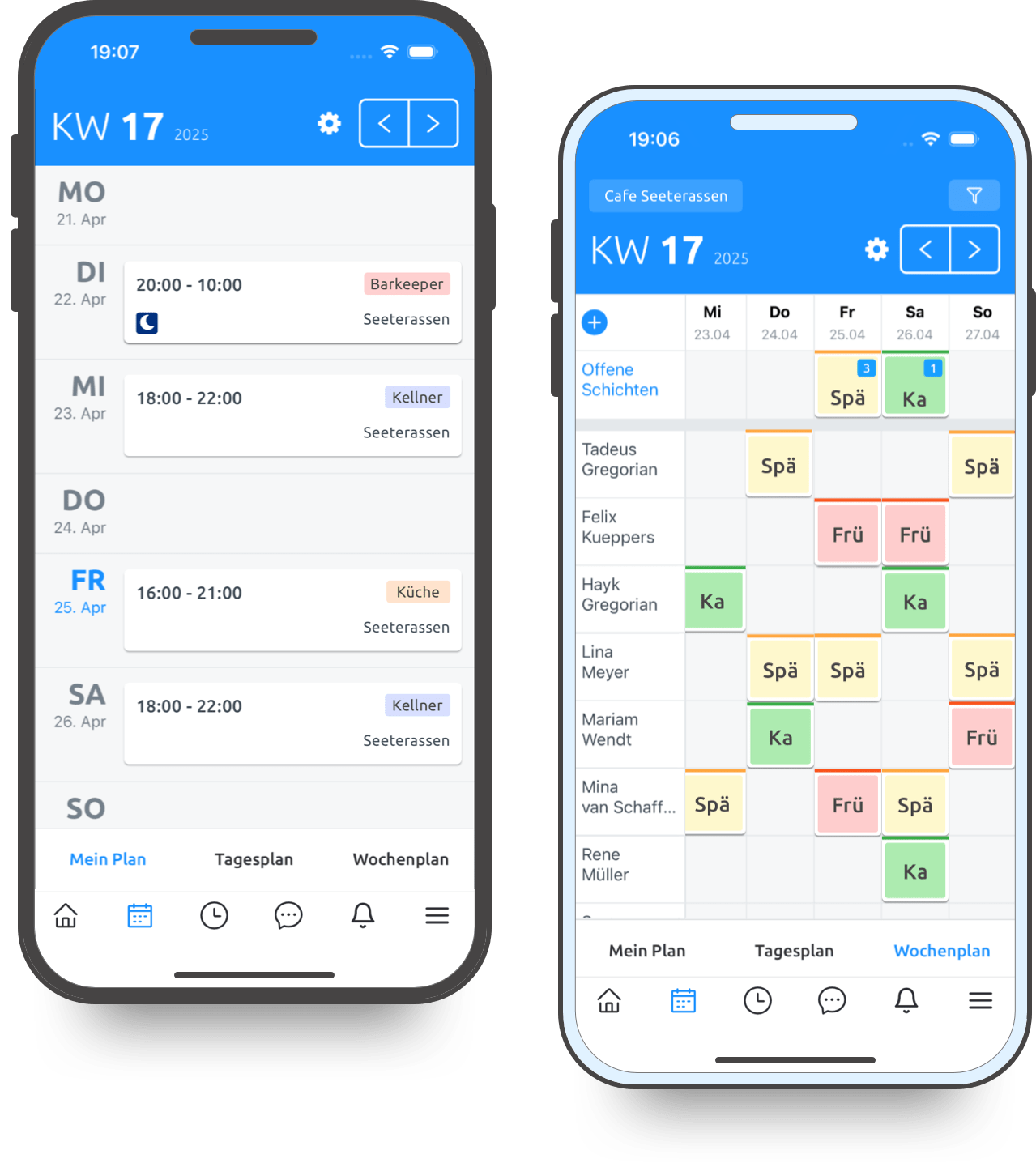 Aplano Dienstplaner Header