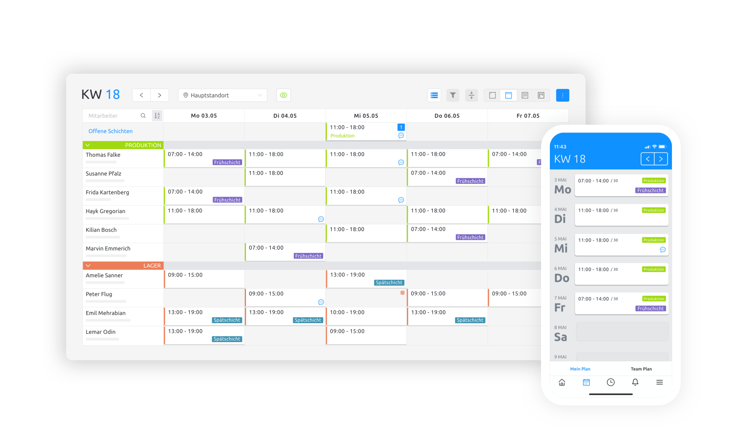 Aplano Employee Scheduling