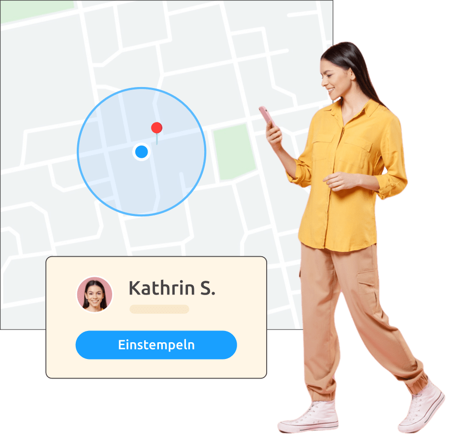 Punch-clock time tracking