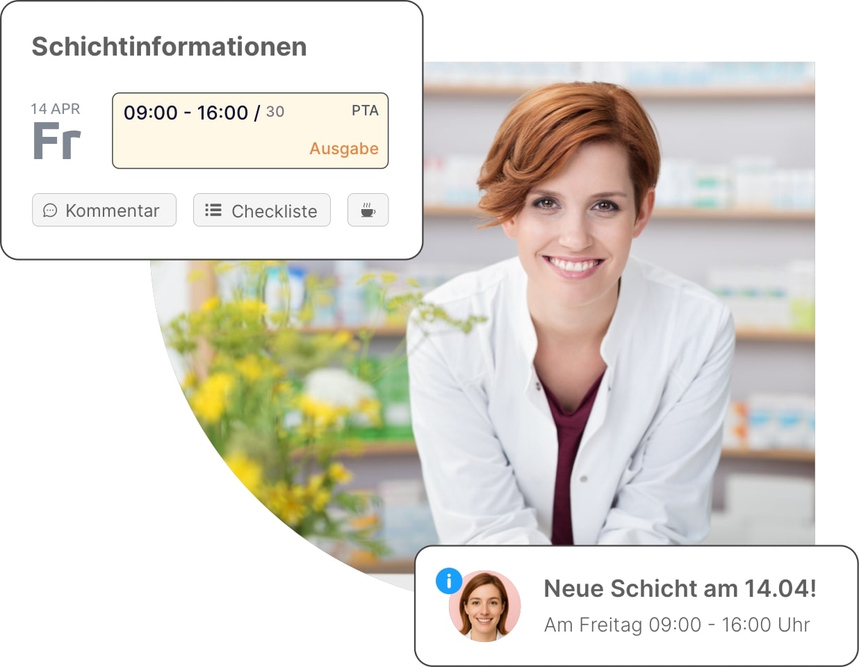 Dienstplanung Apotheke Aplano