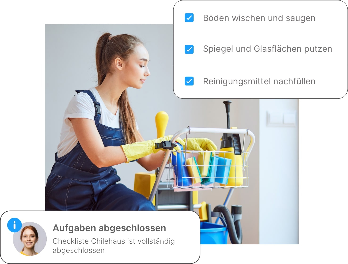 Checklisten & Qualitätsmanagement für Reinigungsfirmen