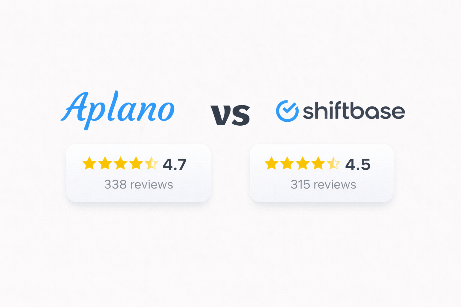 Aplano vs Shiftbase
