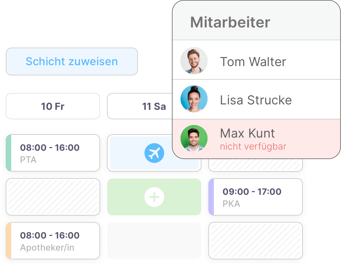 Effiziente Dienstplanung in der Apotheke