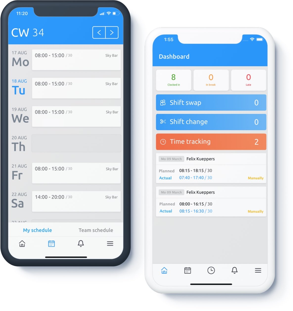 Schedule app Aplano